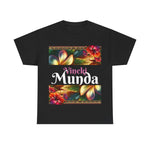 Vineki Munda Tropical Floral Unisex Heavy Cotton Tee