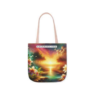 Canvas Tote Bag, 5-Color Straps