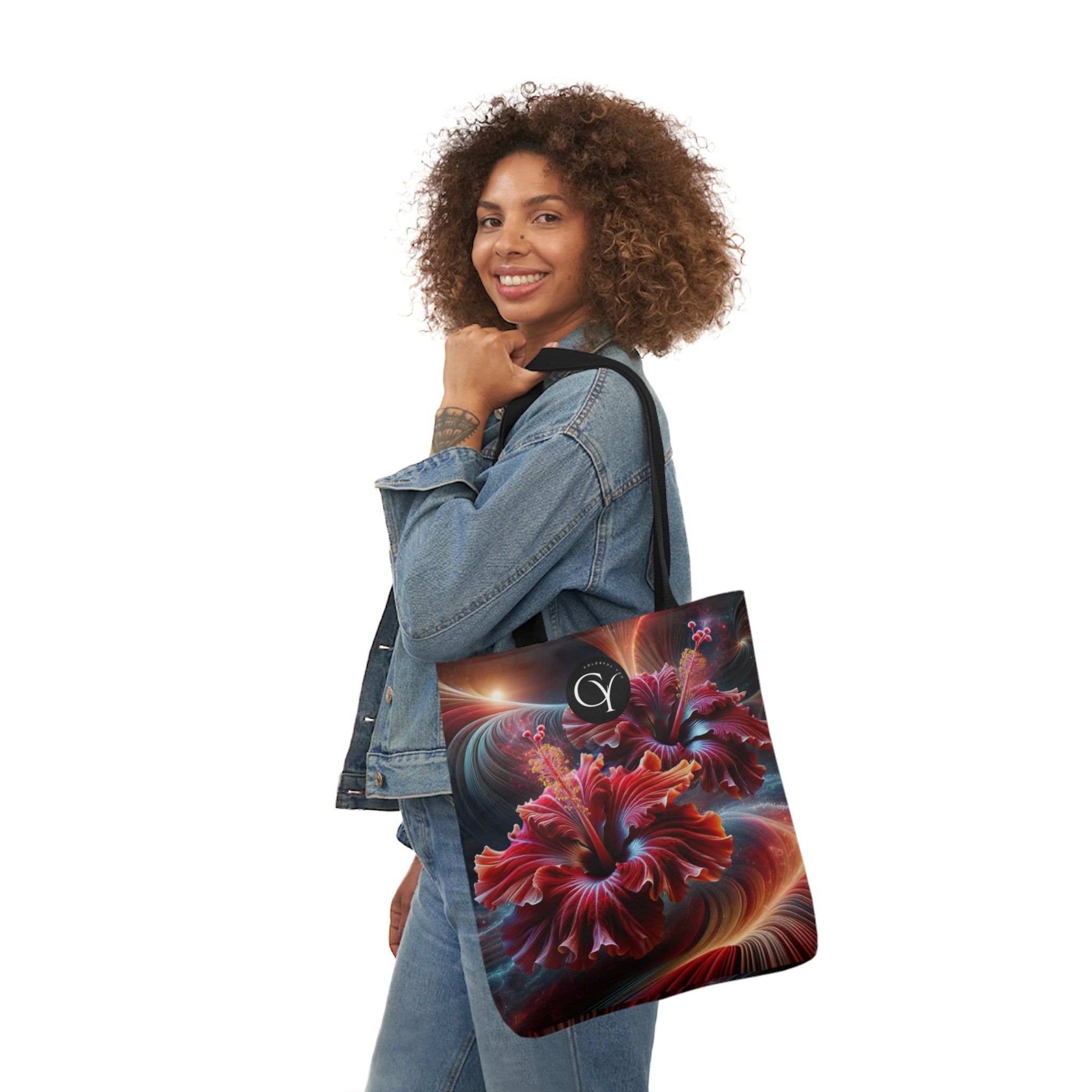 Canvas Tote Bag, 5-Color Straps