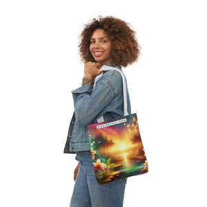 Canvas Tote Bag, 5-Color Straps
