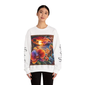 Lautastic Represent Sweatshirt - Lautastic Flower Design