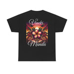 Vineki Munda Vibrant Floral Unisex Heavy Cotton Tee - 'Vineki Munda' Design
