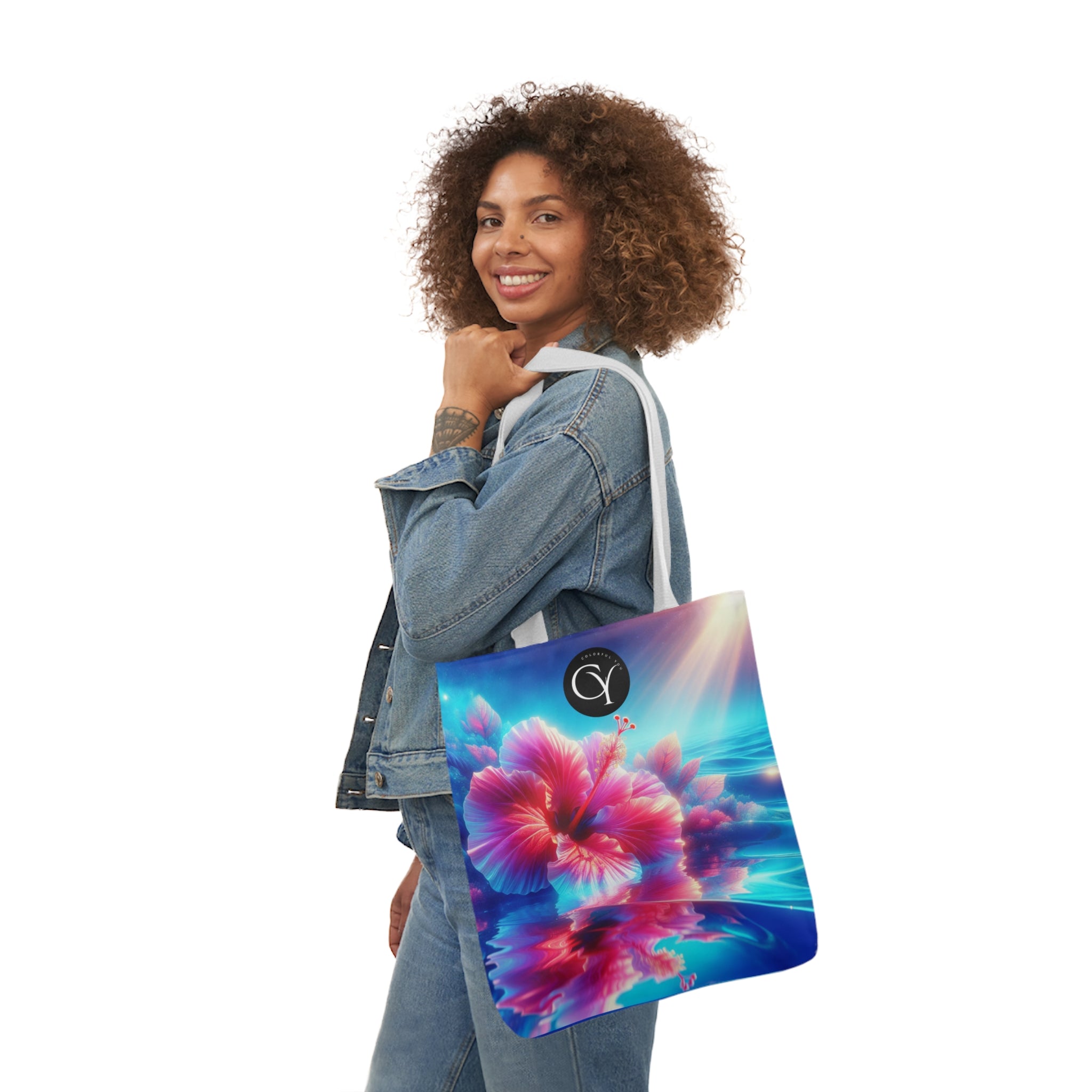 Canvas Tote Bag, 5-Color Straps