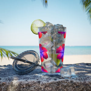 Sunsplash Tumbler with Straw, 16oz