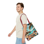 Tropical Paradise Tote Bag - Colorful You Floral Design