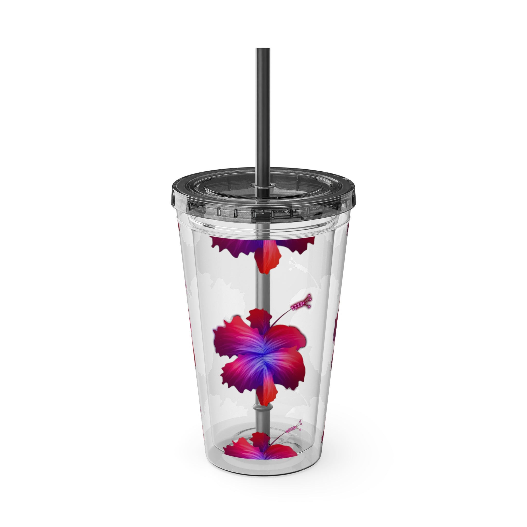 Sunsplash Tumbler with Straw, 16oz