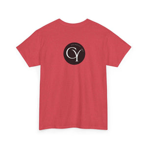 Unisex Heavy Cotton Hibiscus Tee – Classic Fit, Soft & Durable Fabric.