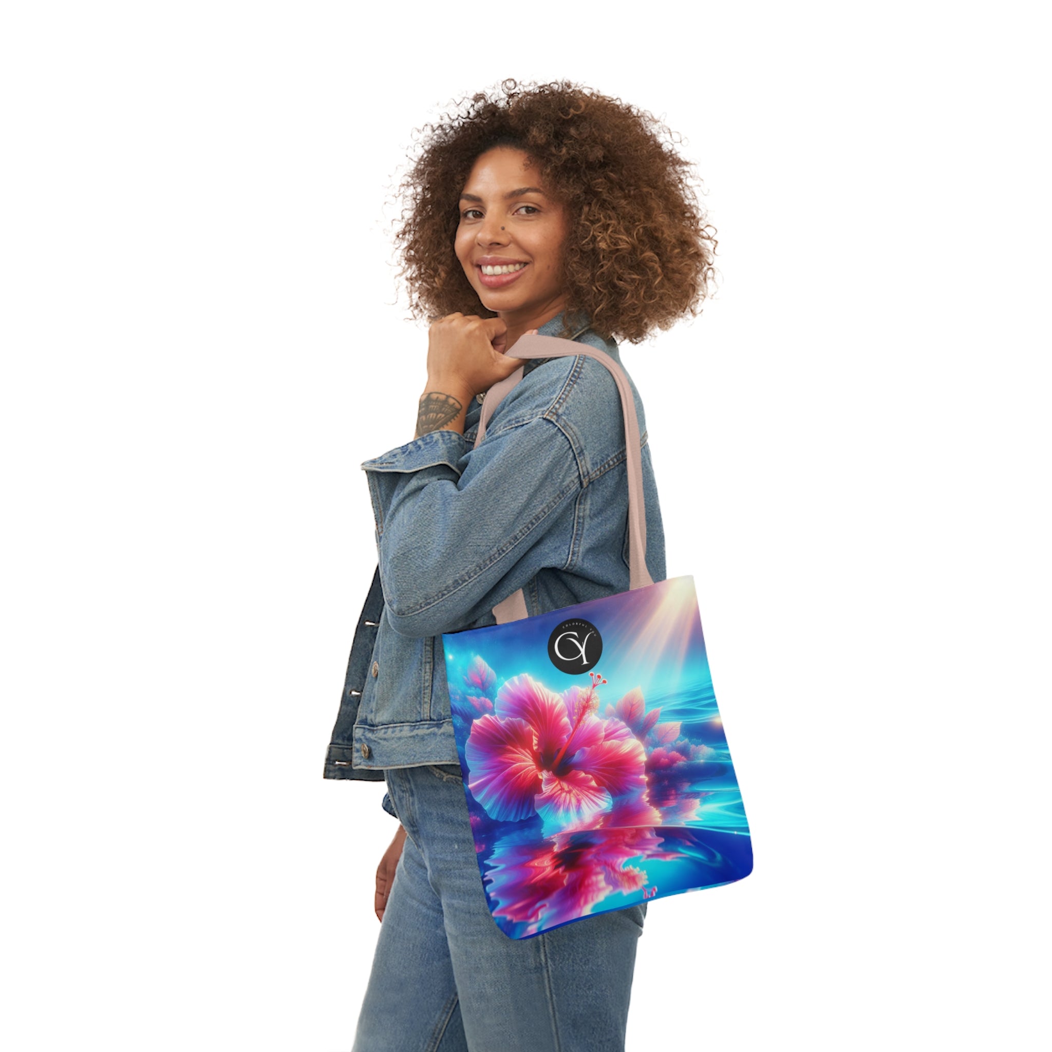 Canvas Tote Bag, 5-Color Straps