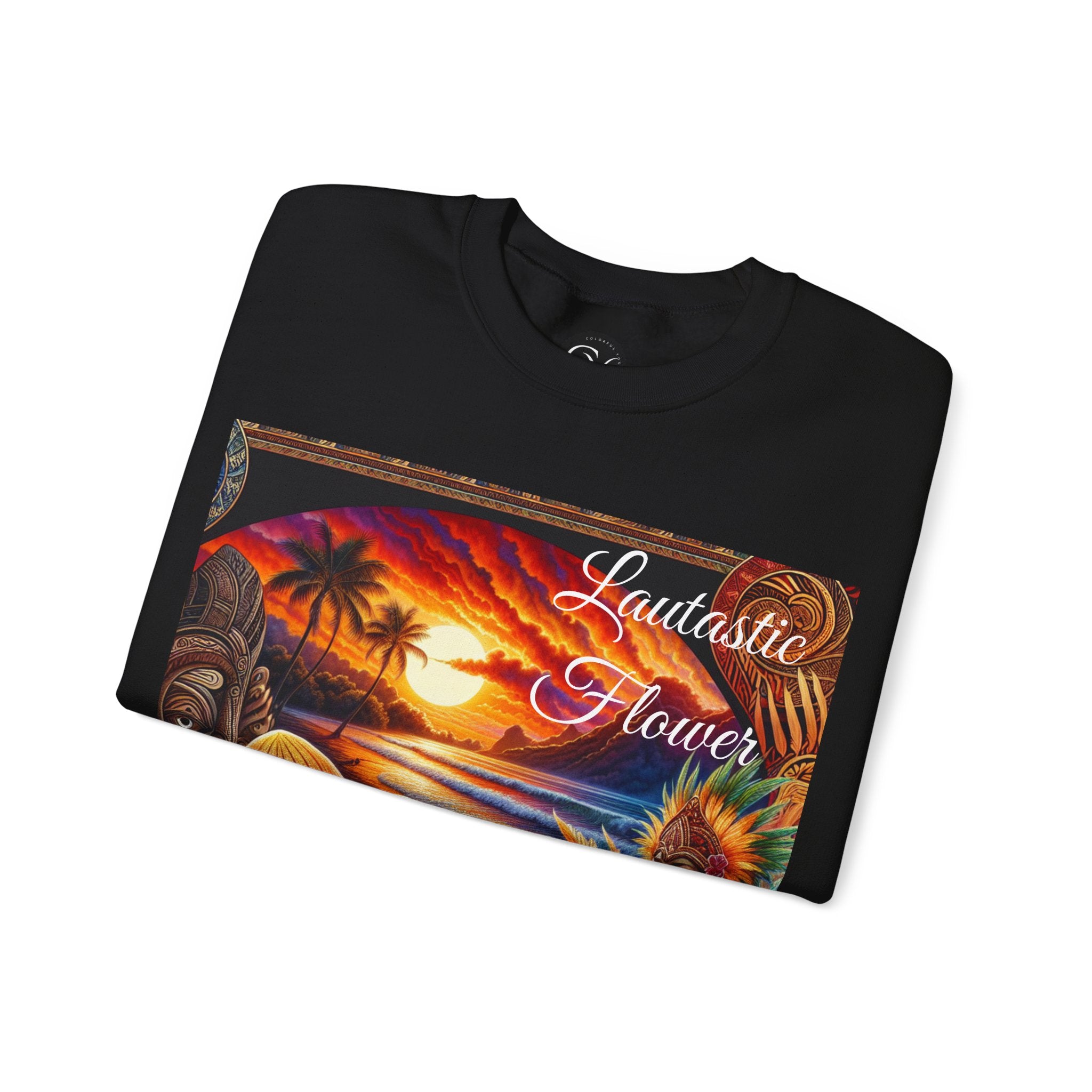 Lautastic Represent Sweatshirt - Lautastic Flower Design