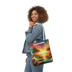 Canvas Tote Bag, 5-Color Straps