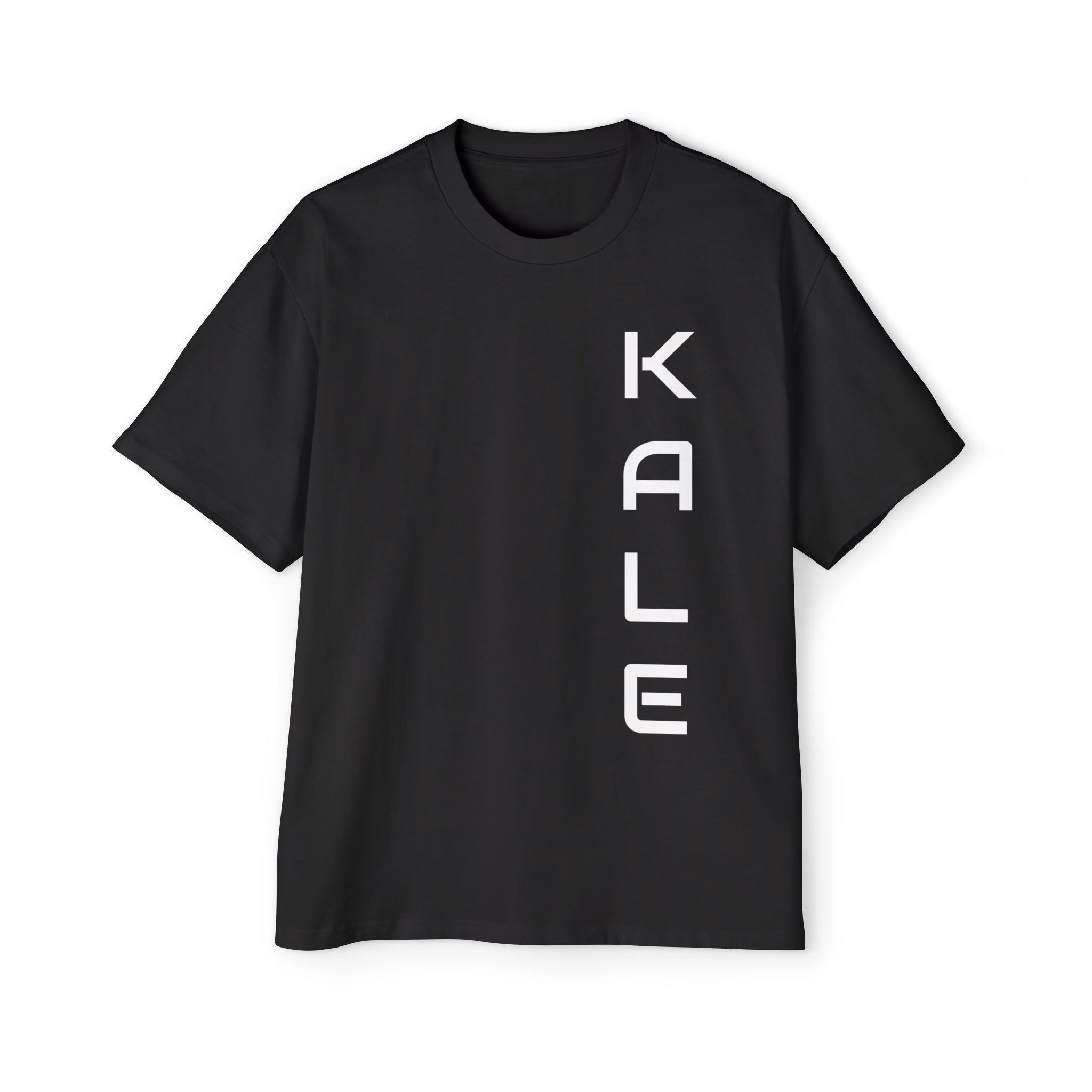 Kale Graphic Tee for Eco-Friendly Living - Mens Oversized Heavy Premium