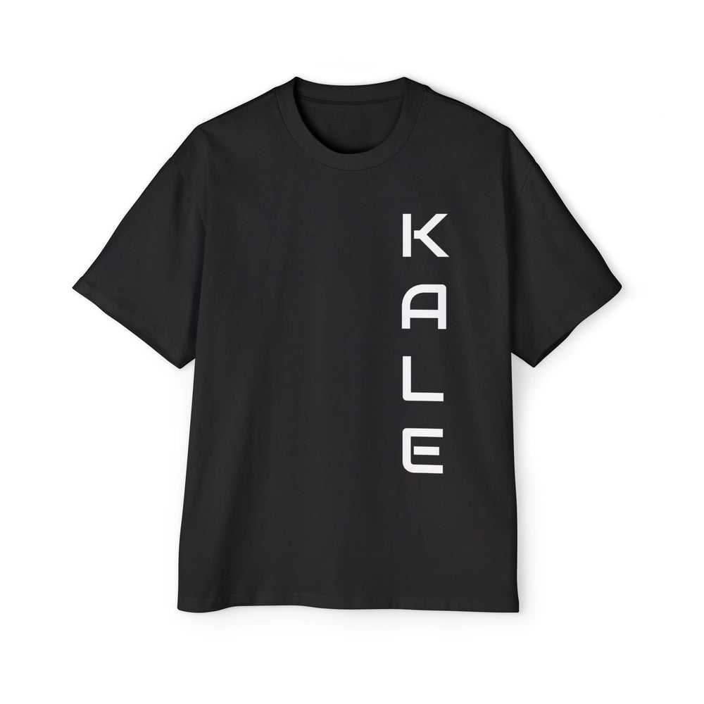 Kale Graphic Tee for Eco-Friendly Living - Mens Oversized Heavy Premium