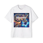 Colorful you Designer Heavy Oversized Tee - 'Colorful You' Floral Graphic