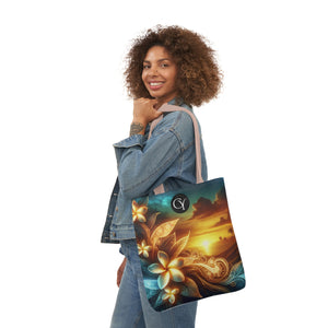 Tropical Canvas Tote Bag