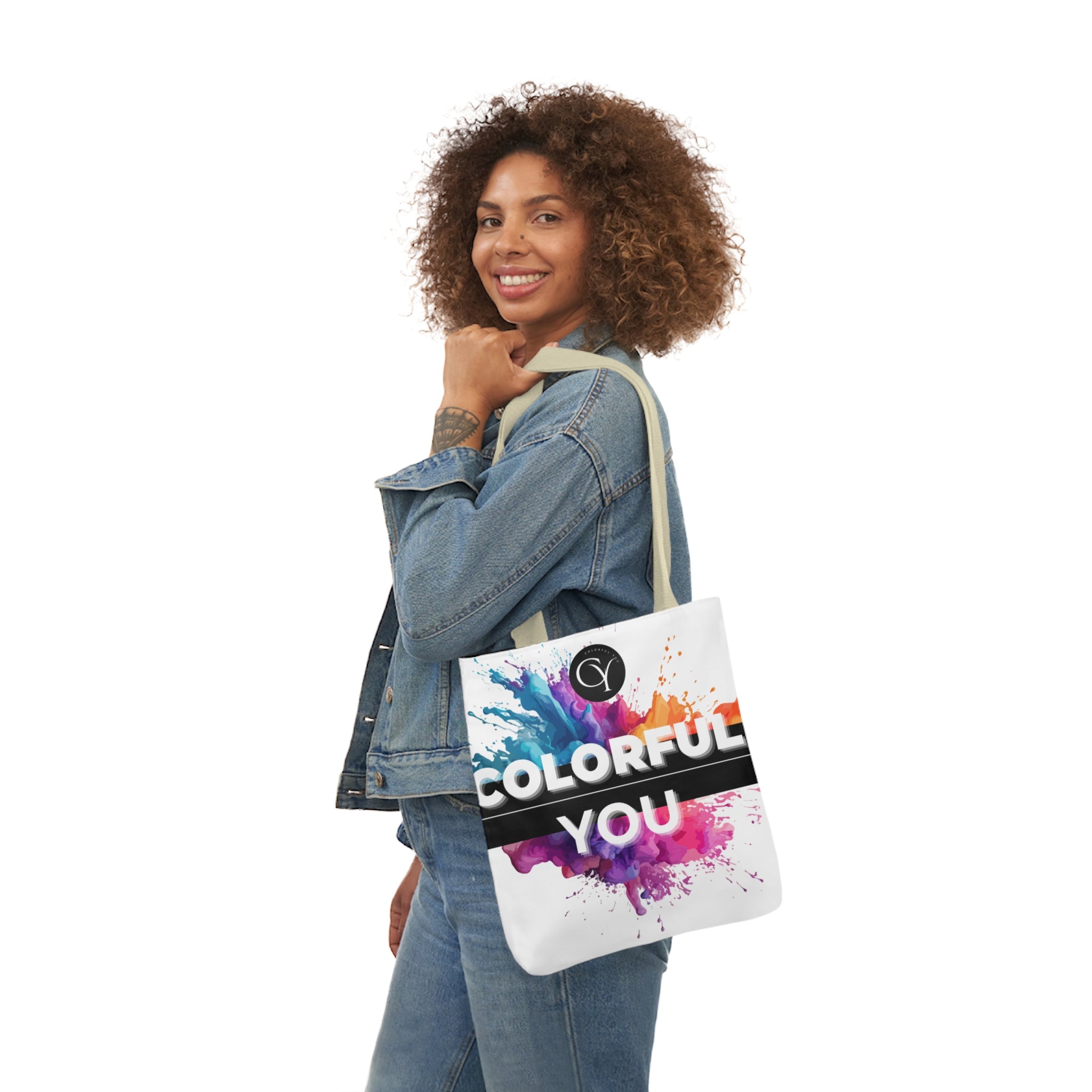 Canvas Tote Bag, 5-Color Straps