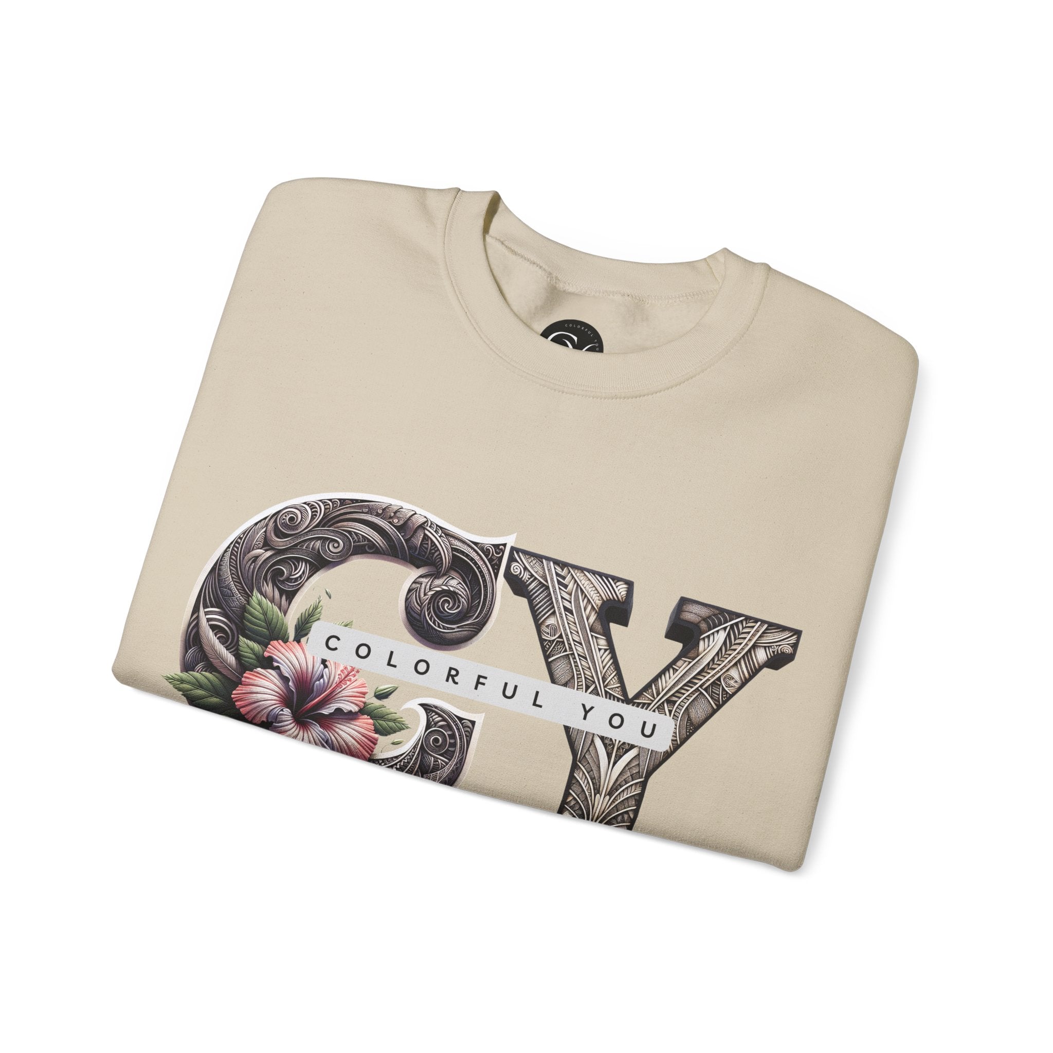 Colorful You Floral Crewneck Sweatshirt - Unisex Heavy Blend
