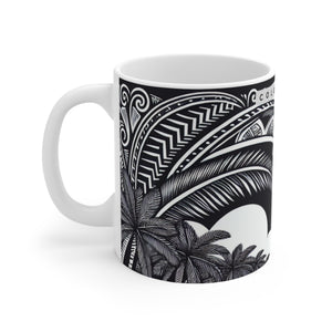 Colorful You Tropical Mug - 11oz Coffee Cup with Elegant Design