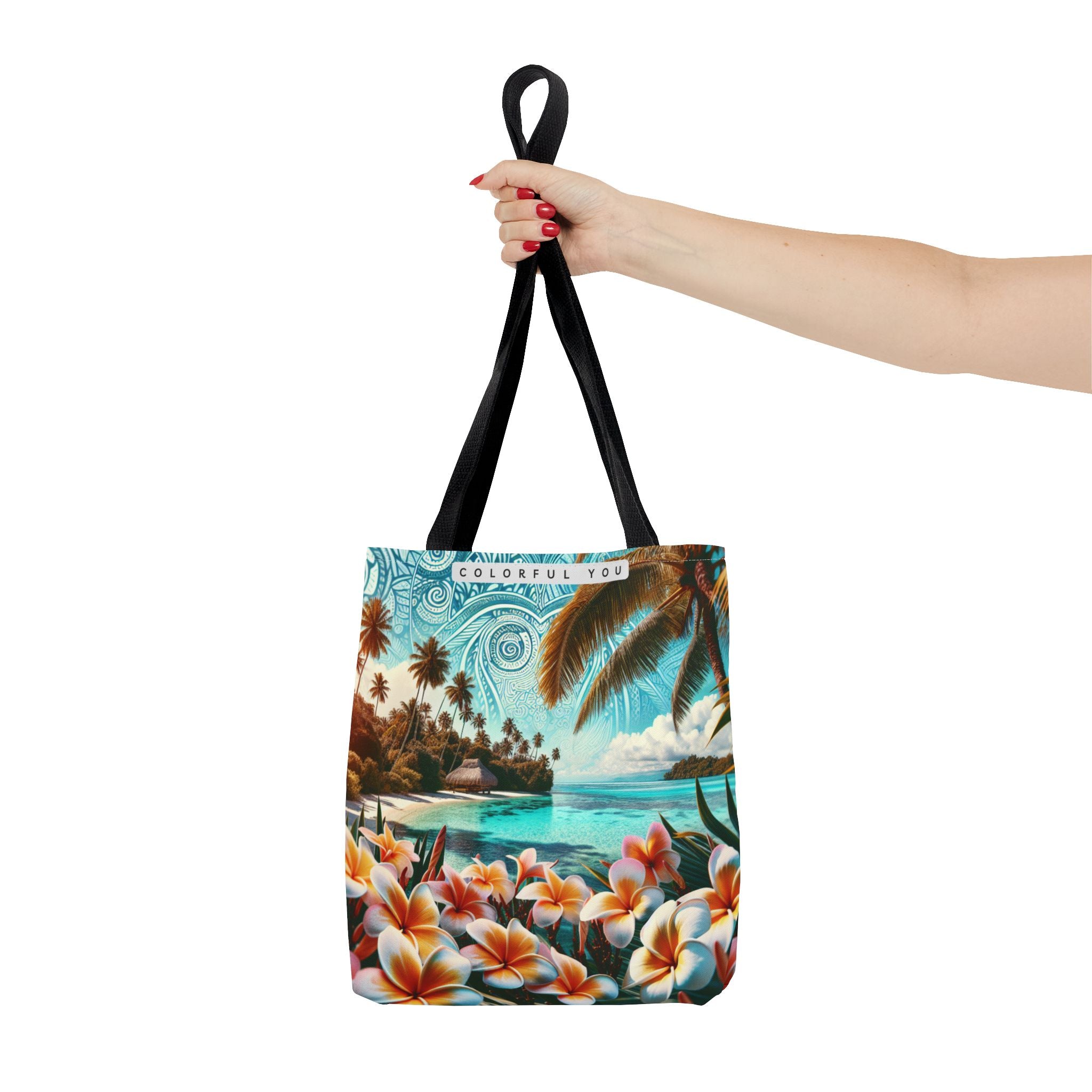 Tropical Paradise Tote Bag - Colorful You Floral Design