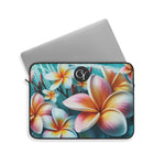 Floral Laptop Sleeve - Tropical Blossom Design for Stylish Protection