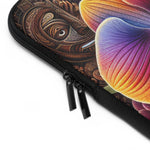Vibrant Floral Laptop Sleeve - Ethnic Artwork Design