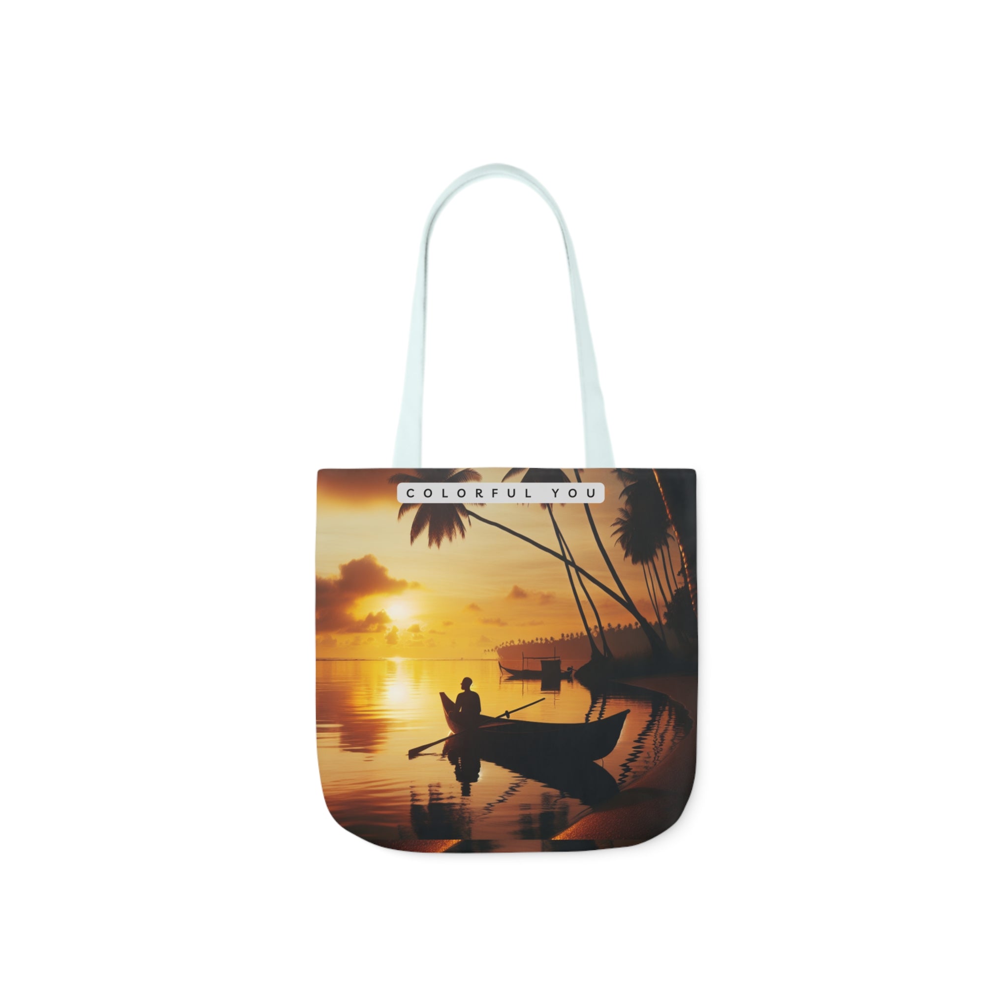 Canvas Tote Bag, 5-Color Straps