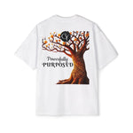 Inspirational Oversized Tee - "I Walk With Purpose"