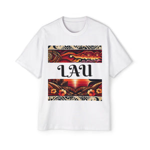 Lau Represent Sunset Heavy Oversized Tee - Perfect for Beach Lovers