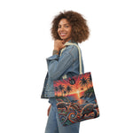 Canvas Tote Bag, 5-Color Straps