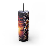 Skinny Tumbler with Straw, 20oz