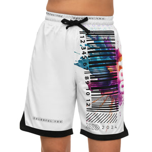 Basketball Rib Shorts (AOP)