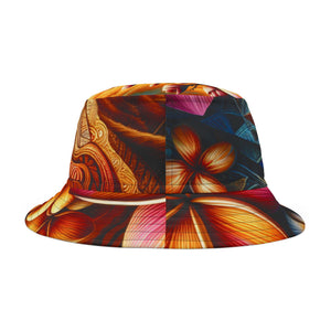 Vibrant Patterned Bucket Hat - Perfect for Festivals and Summer Days