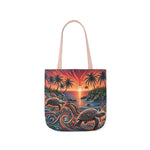 Canvas Tote Bag, 5-Color Straps