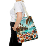 Tropical Paradise Tote Bag - Colorful You Floral Design