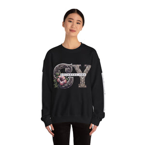 Colorful You Floral Crewneck Sweatshirt - Unisex Heavy Blend