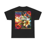 Vineki Munda Tropical Floral Unisex Heavy Cotton Tee
