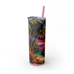 Skinny Tumbler with Straw, 20oz