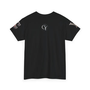 C.Y Designer Tropical Floral Unisex Heavy Cotton Tee - Perfect for Summer Vibes