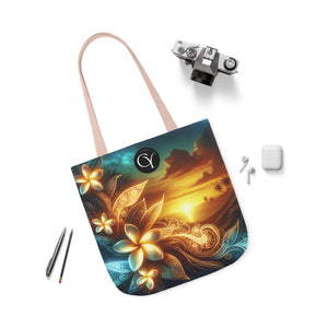 Tropical Canvas Tote Bag