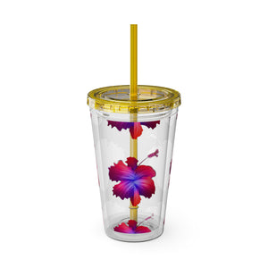 Sunsplash Tumbler with Straw, 16oz