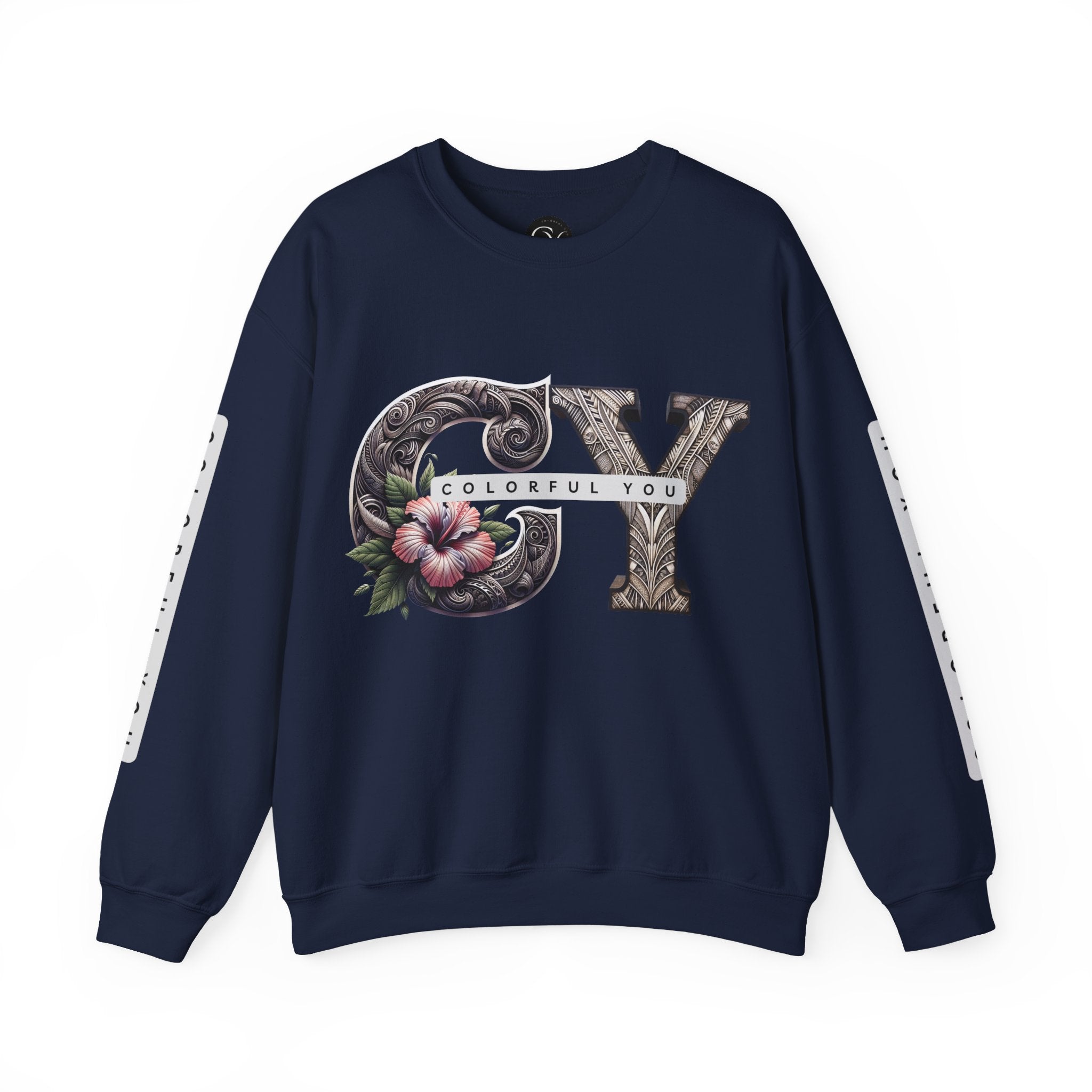 Colorful You Floral Crewneck Sweatshirt - Unisex Heavy Blend