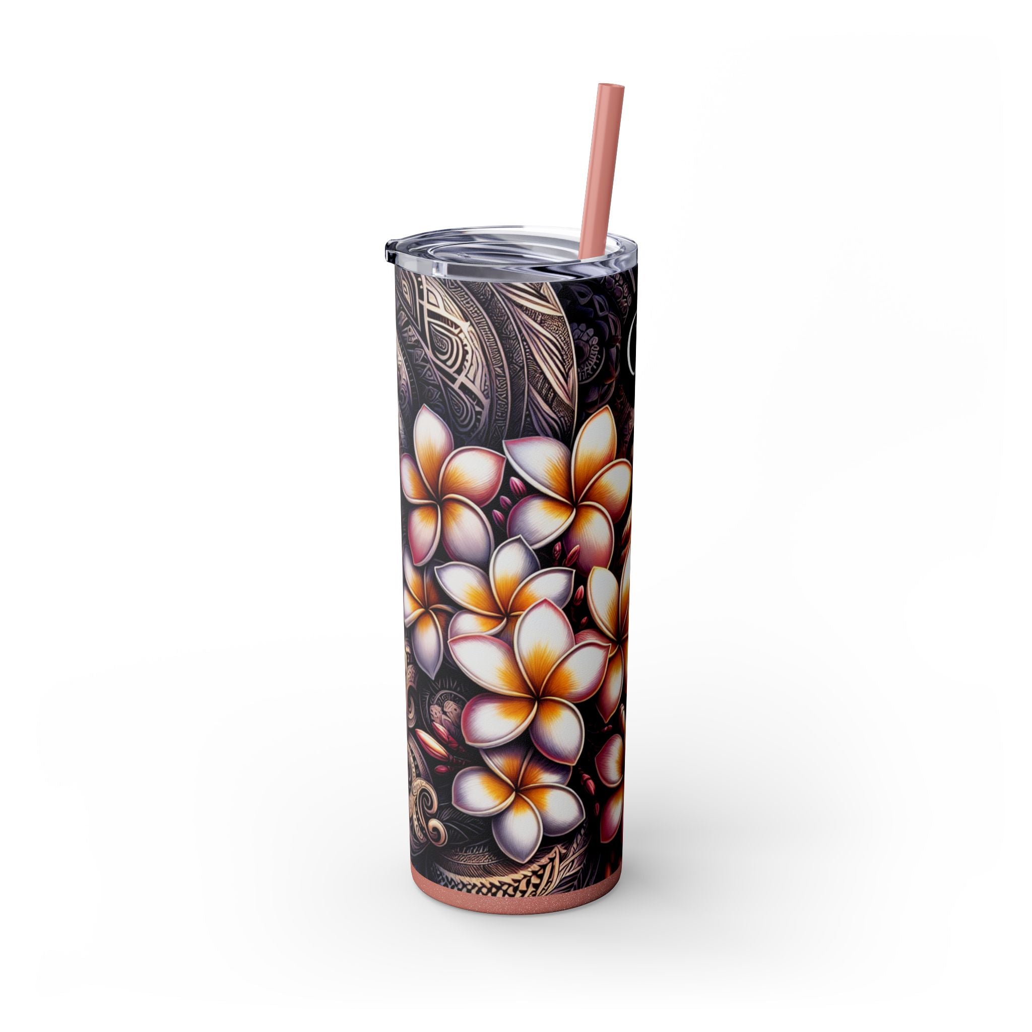 Skinny Tumbler with Straw, 20oz