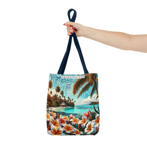 Tropical Paradise Tote Bag - Colorful You Floral Design