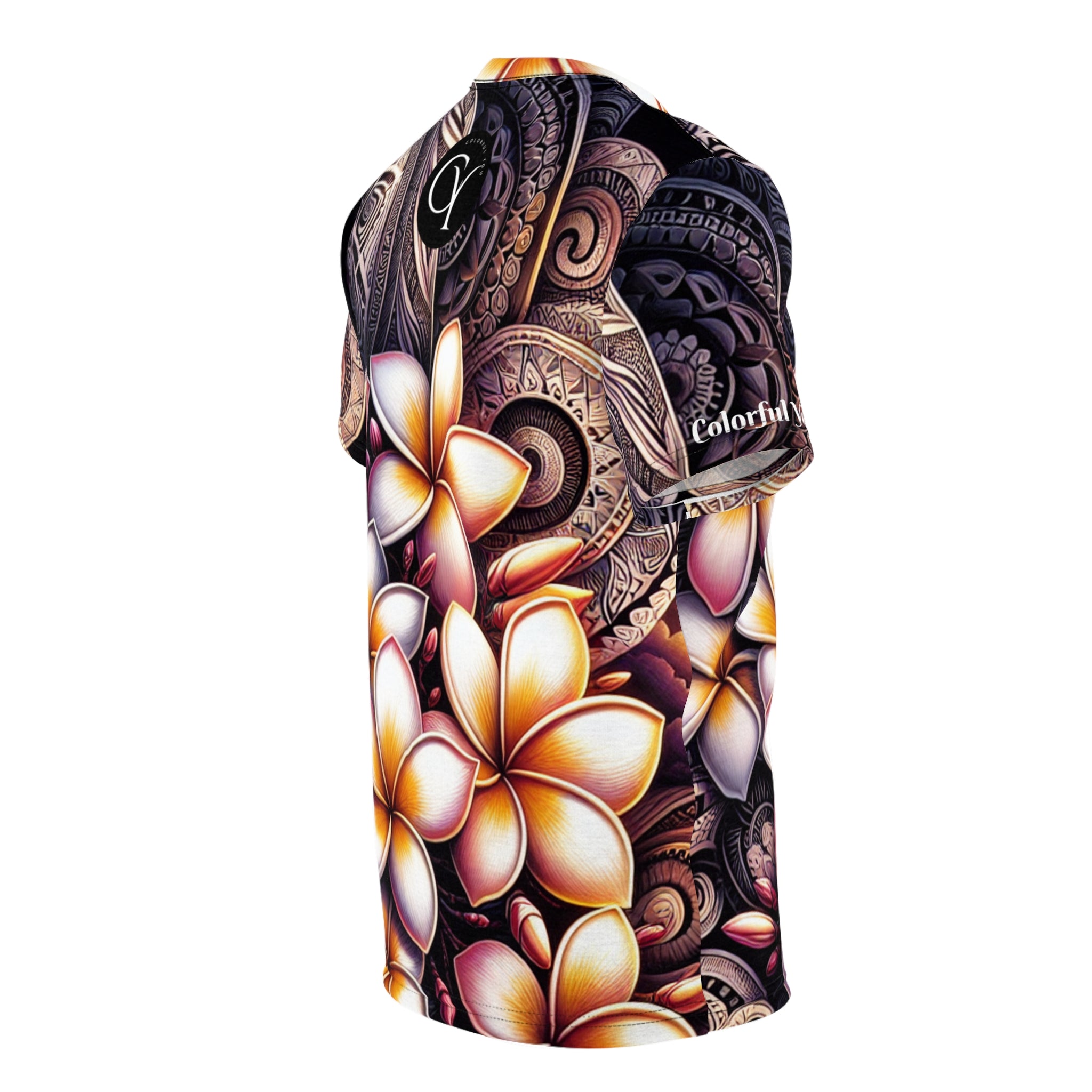 Tropical Yellow Frangipani Full Print (AOP)