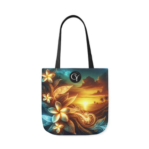 Tropical Canvas Tote Bag