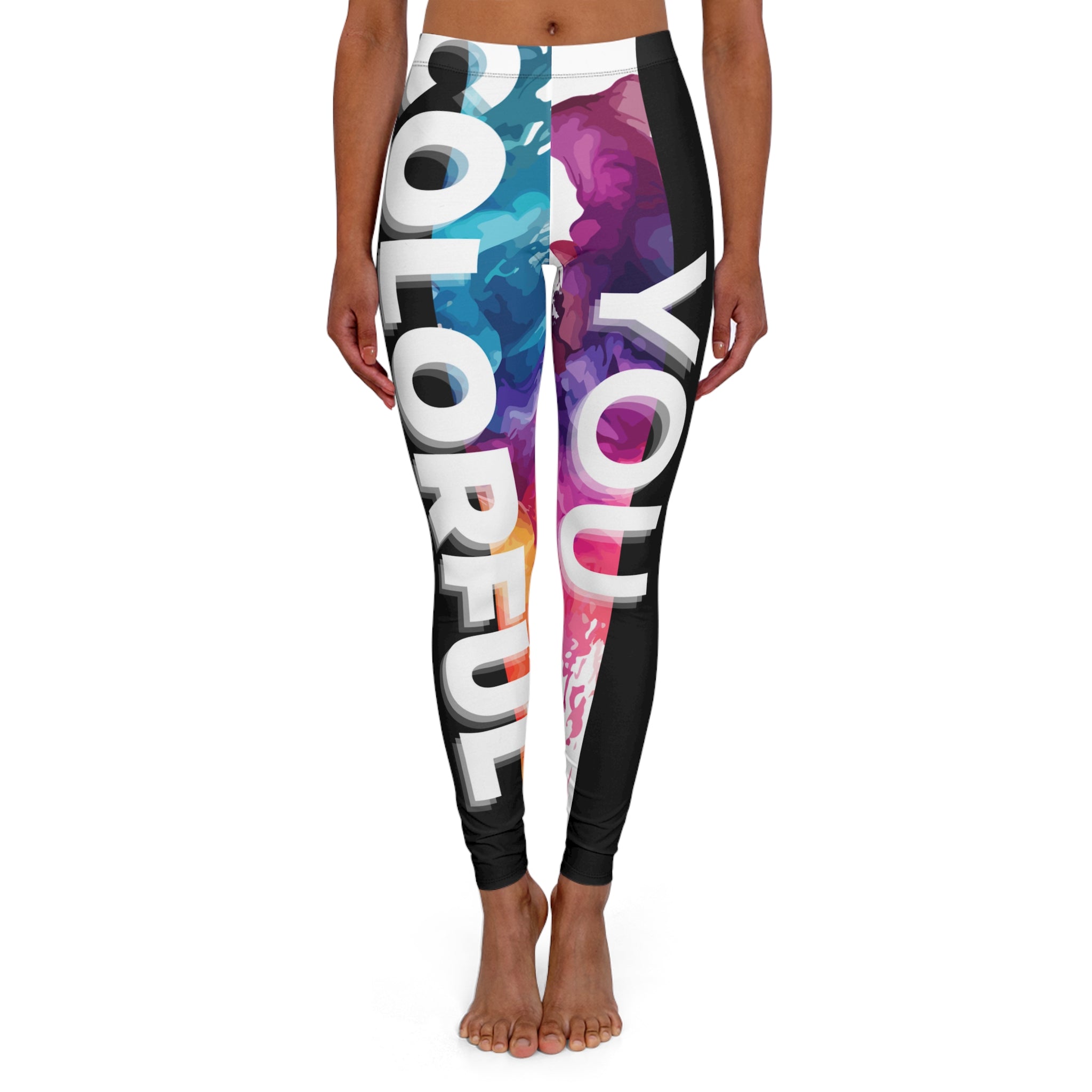 Women's Casual Spandex Leggings (AOP)