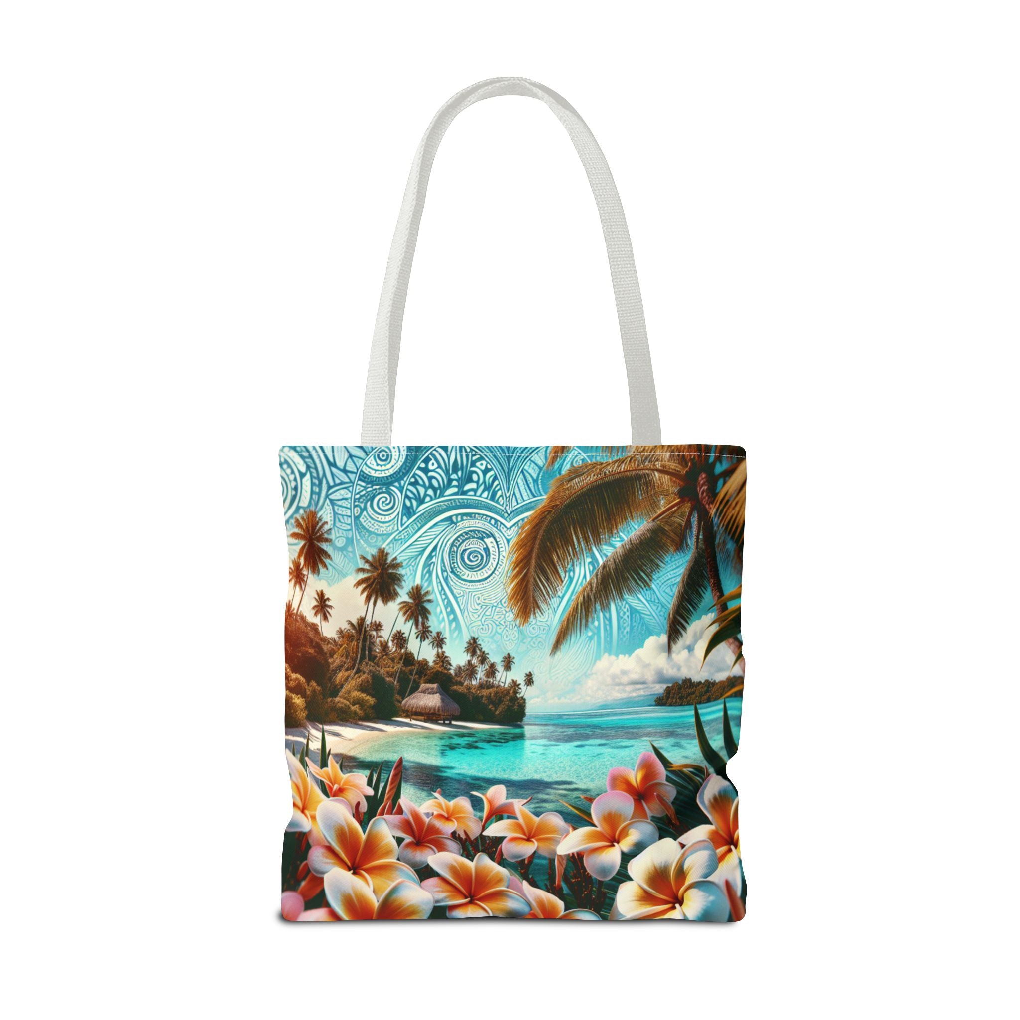 Tropical Paradise Tote Bag - Colorful You Floral Design