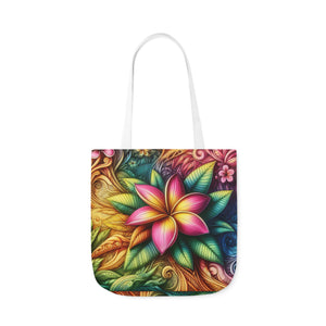 Canvas Tote Bag, 5-Color Straps