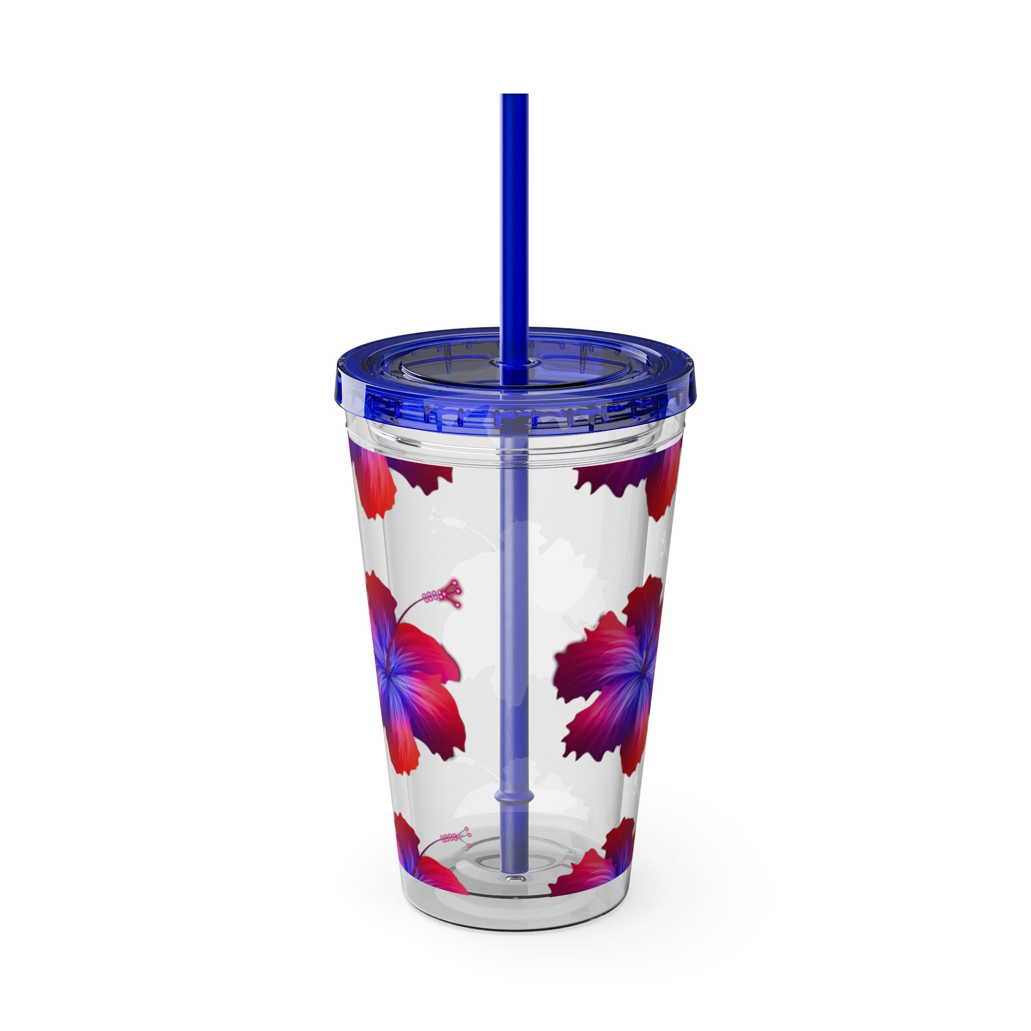 Sunsplash Tumbler with Straw, 16oz