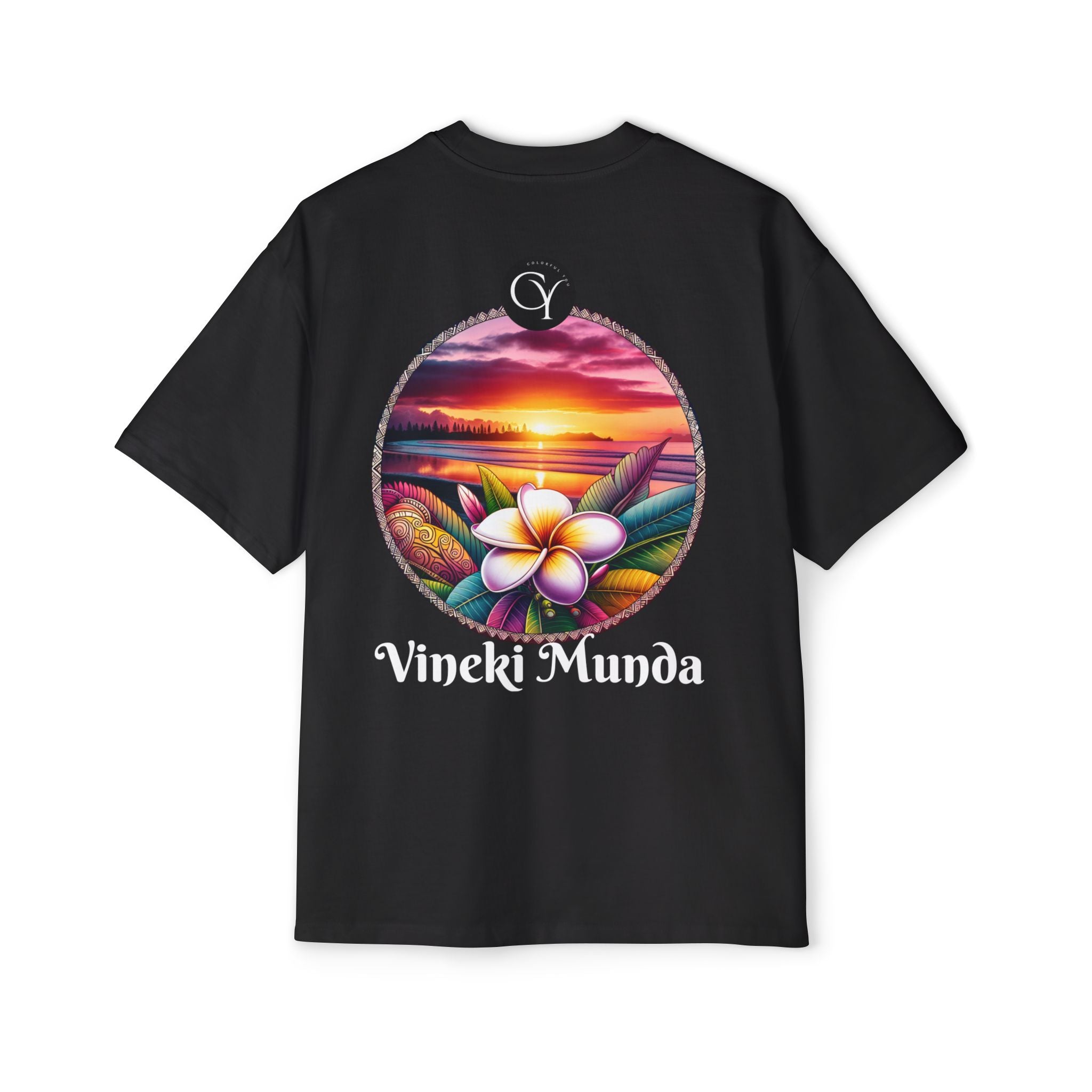 Vineki Munda Tee - Heavy Oversized Shirt with Vibrant Artwork