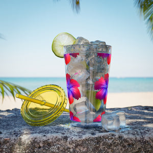 Sunsplash Tumbler with Straw, 16oz